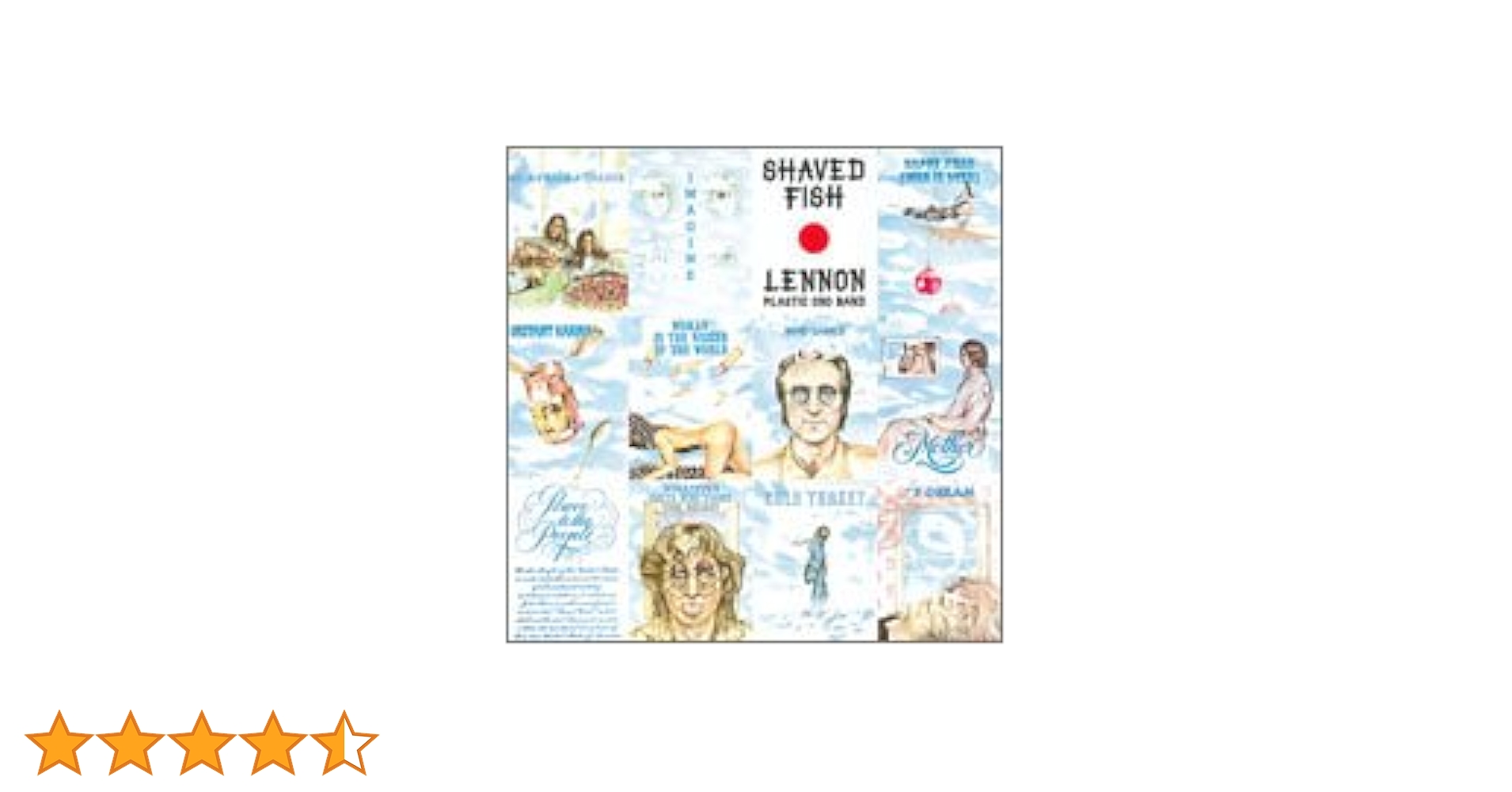 ジョン・レノンBOX シェイヴドフィッシュ付き ジョン・レノンBOX シェイヴドフィッシュ付き Lennon / Plastic